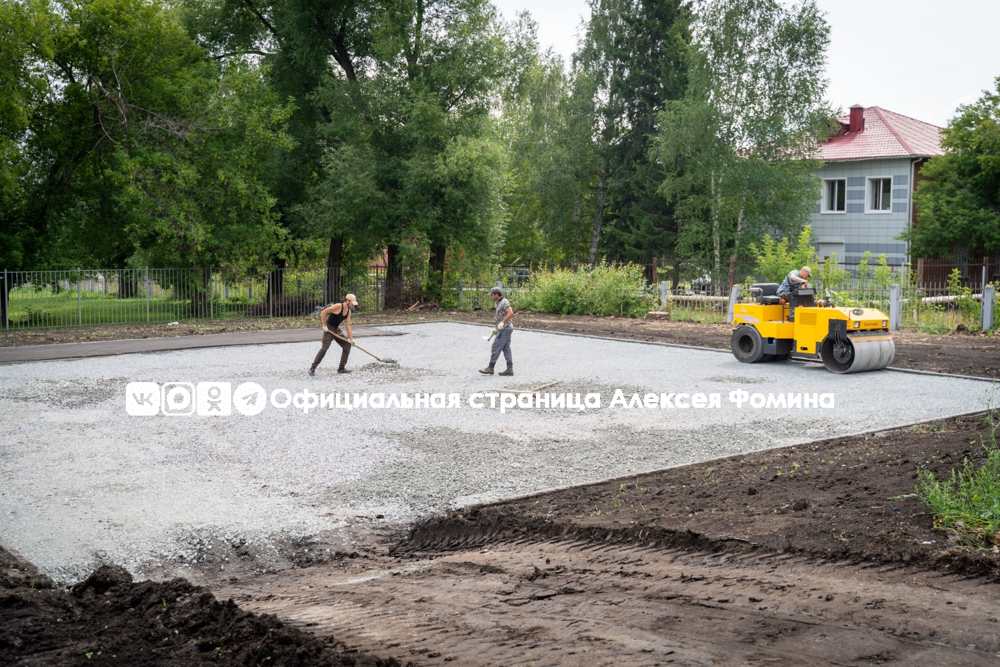 Стадион школы № 15 в Юрге: масштабное обновление