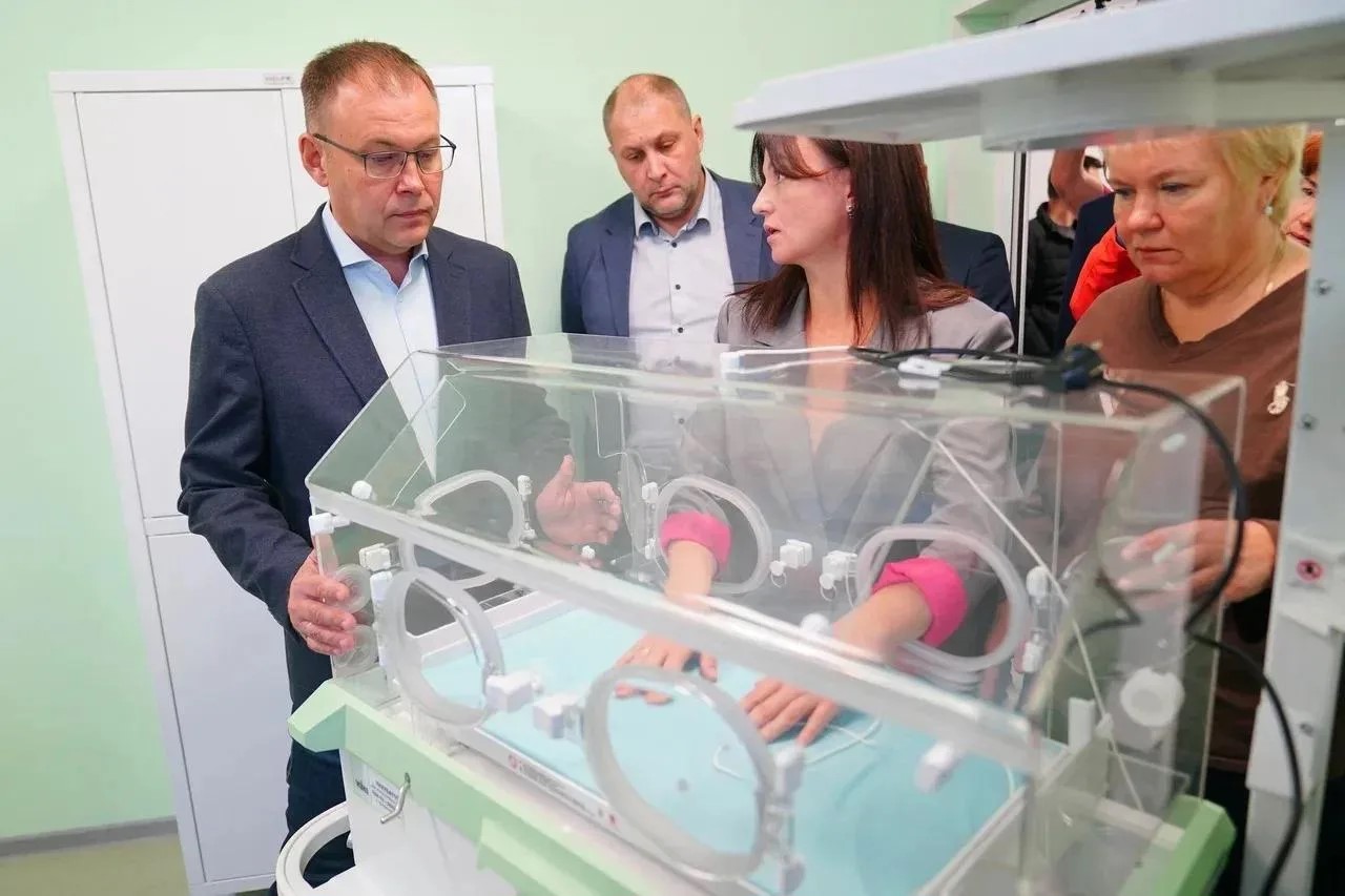 ﻿Губернатор Илья Середюк проверил качество ремонта обновленного акушерского стационара №3 в Новокузнецке